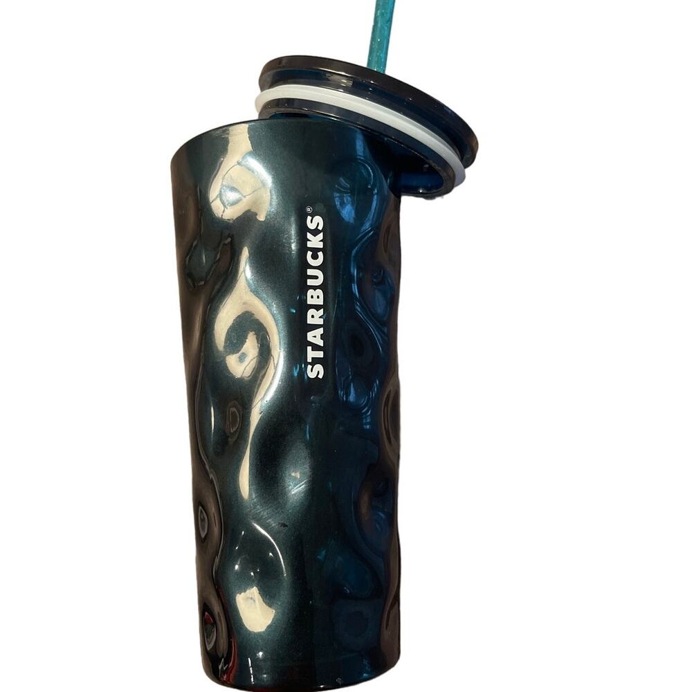 NWOT STARBUCKS Tumbler dark Green 16oz NWOT